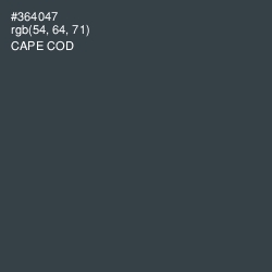 #364047 - Cape Cod Color Image